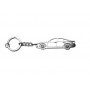 Keychain Audi A6 C7 4D 2011-2018 - (type STEEL)